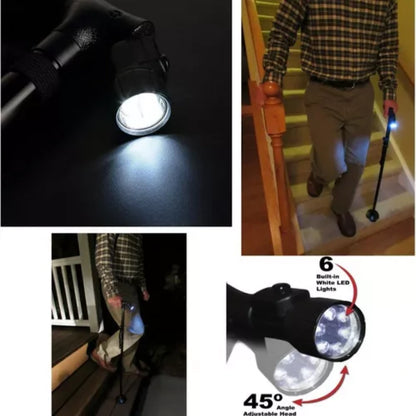 Bast™ Bastón Plegable Con Linterna + Regalo especial