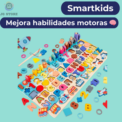 Smartkids™ Tablero Didáctico 6 en 1
