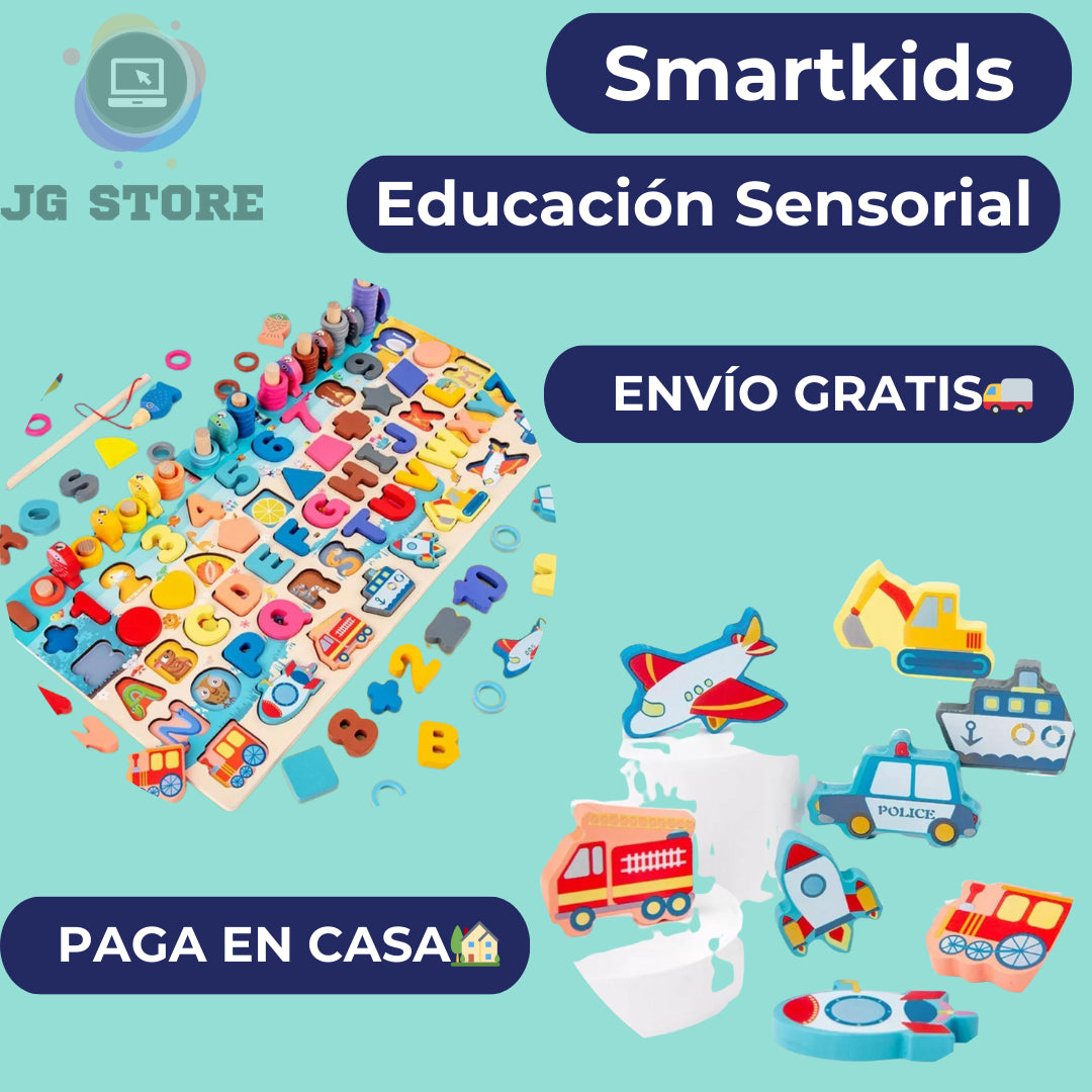 Smartkids™ Tablero Didáctico 6 en 1