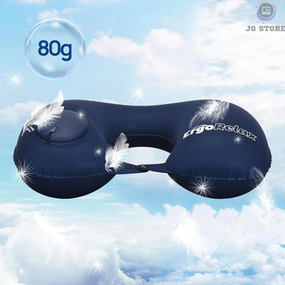 FlexiCuello™ Almohada Viajera Inflable