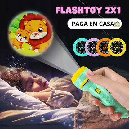 Flashtoy™ Proyector Para Niño 2x1 + regalo especial