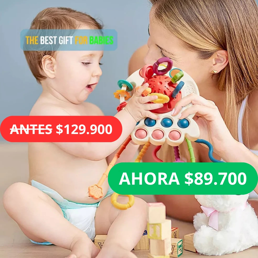 Babydent Juguete sensorial montessori + regalo especial