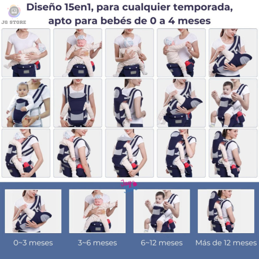 BabyFlex™ PortaBebés 6 en 1