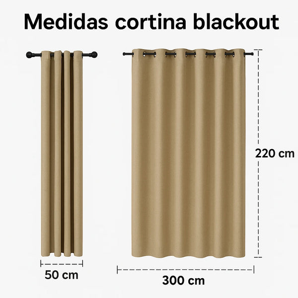 Cortinas Blackout Térmicas