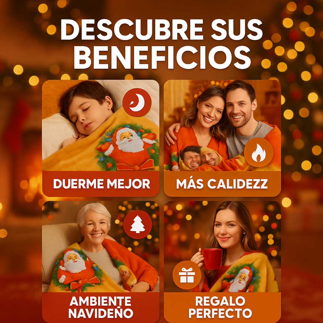 Chrisleep™ Cobija Navideña