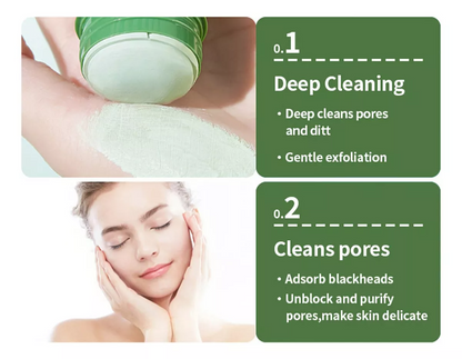Green Blow® - Máscara Facial de Limpieza 2x1
