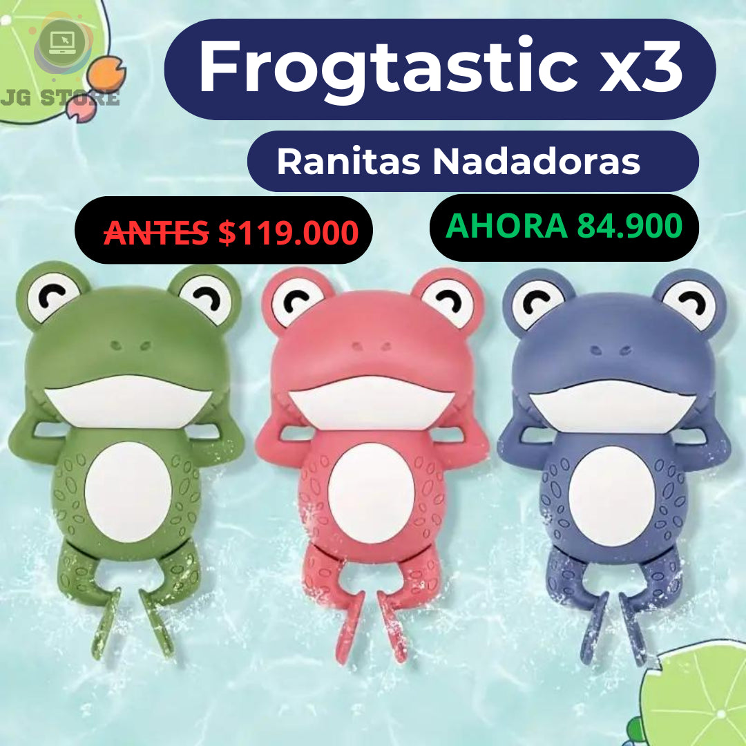 Frogtastic™ Ranita Nadadora x3