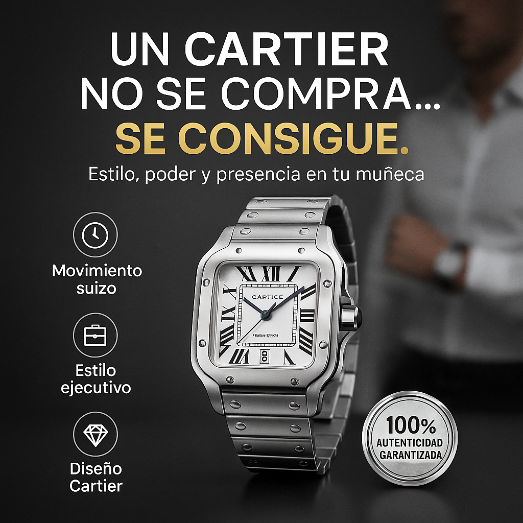 Reloj Cartier Santos