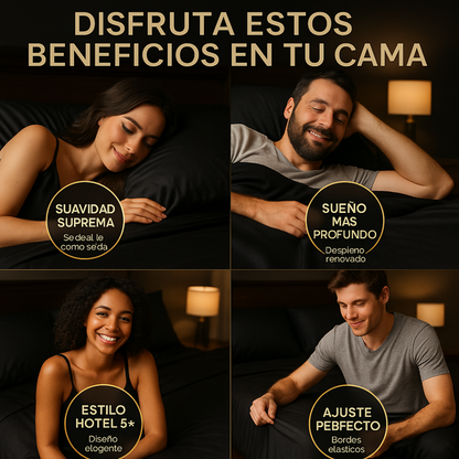Restsleep™ Juego de Sabanas + 2 fundas de almohada