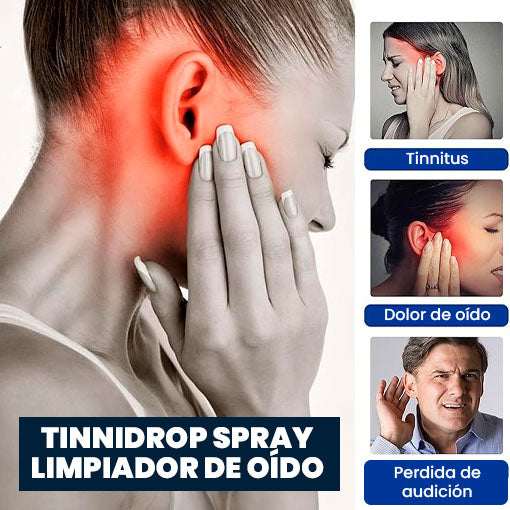 TinniEar Spray Limpiador de oídos