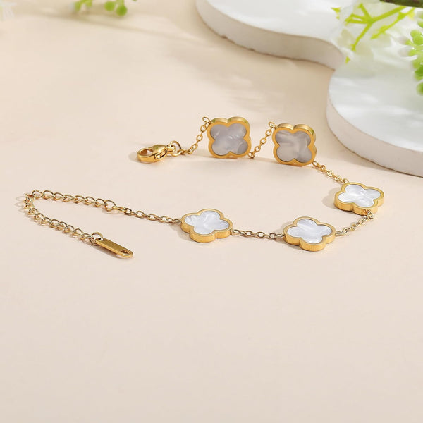 Pulsera de la Suerte Trébol