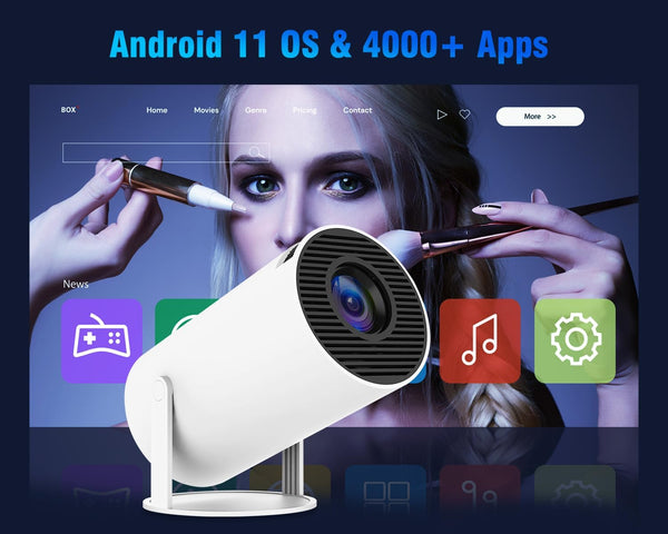 Proyector Portátil de Cine en Casa